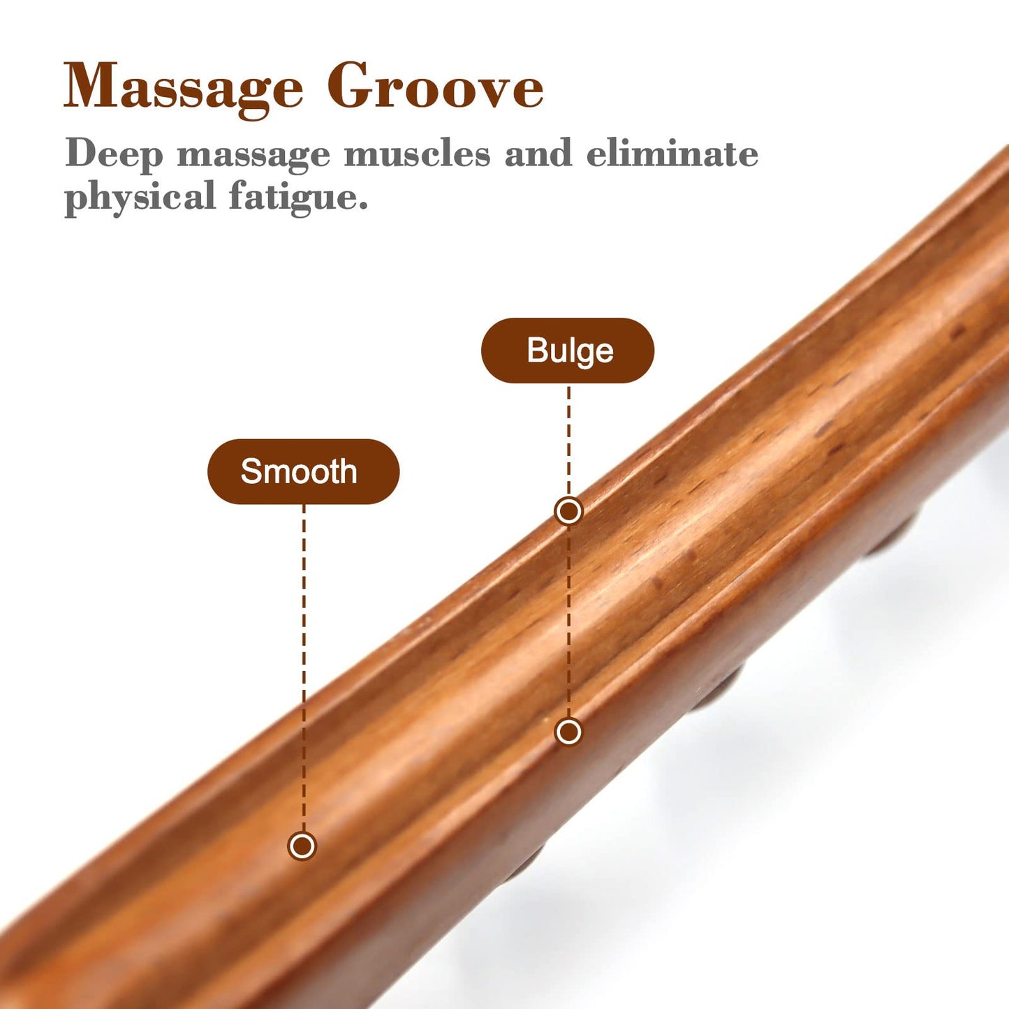 Master Zidong® Wooden Gua Sha Massage Stick