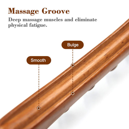 Master Zidong® Wooden Gua Sha Massage Stick