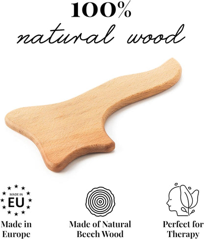 Gua Sha Lymphatic Drainage Massager, Multi-Functional Lymphatic Massager Paddle for Arms